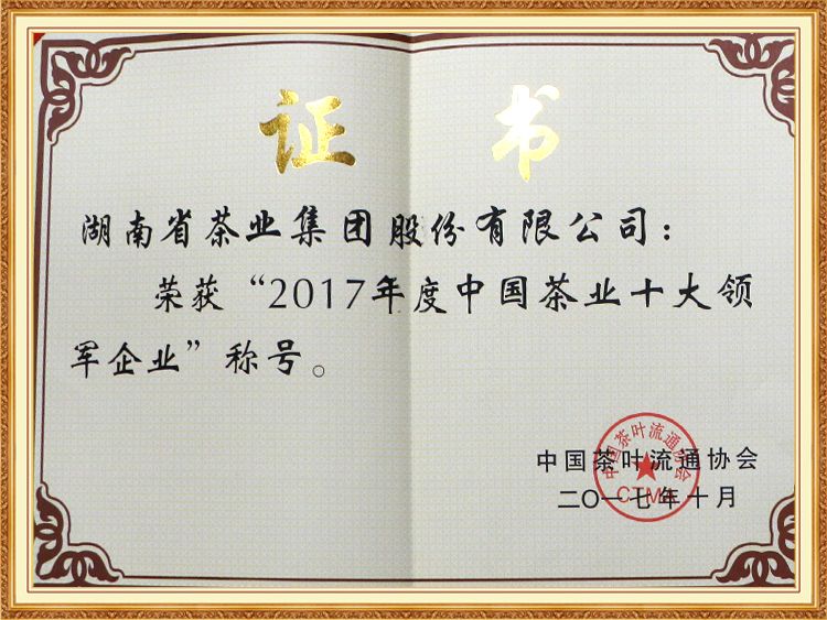 2017年度中国欧宝网页版入口十大领军企业